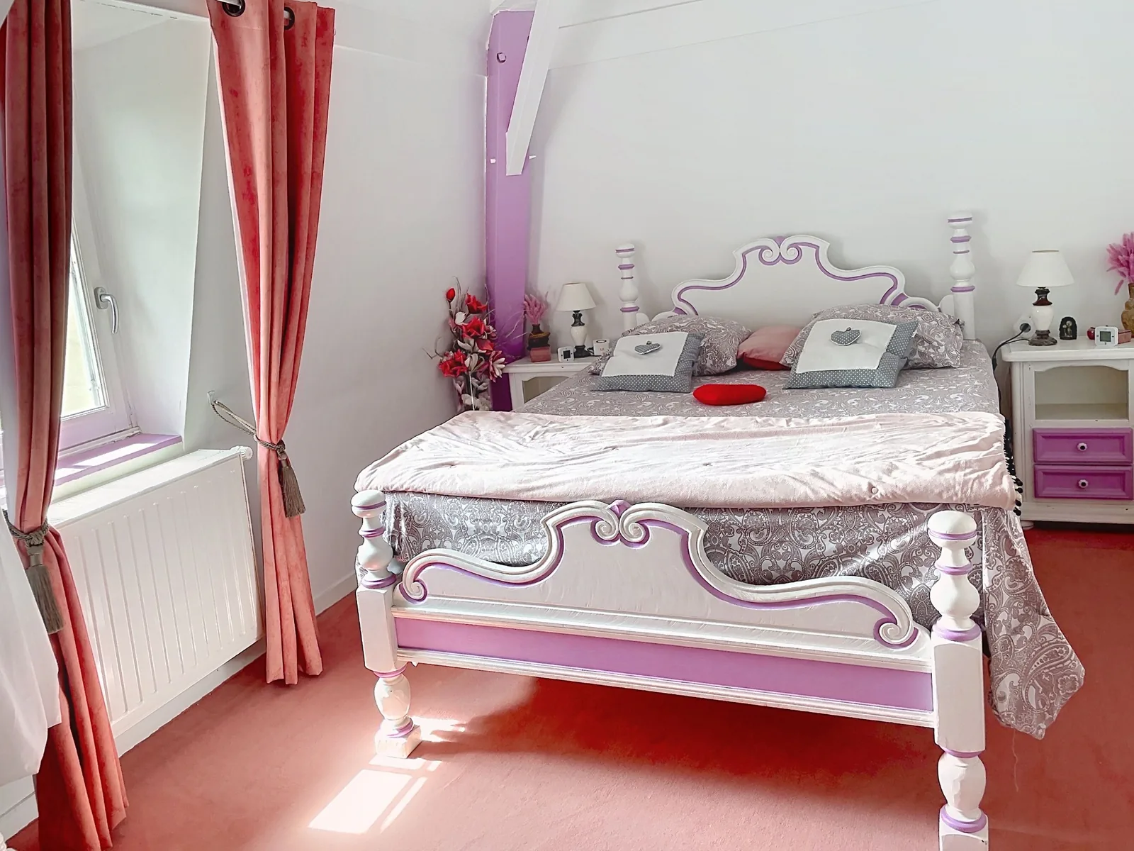 Chambre rose
