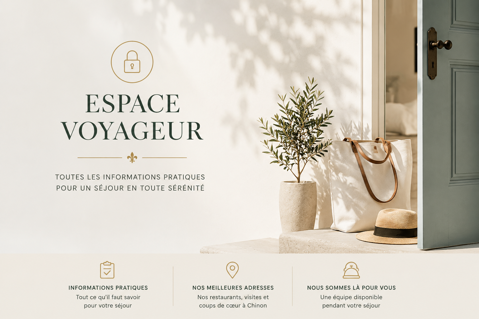 Espace Voyageur — toutes les informations pratiques pour un séjour en toute sérénité